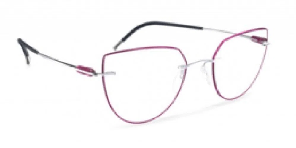 Silhouette Purist Color Groove Demo Rimless 5561 Eyeglasses - view 13